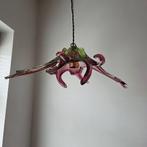 Vintage Murano uraniumglazen hanglamp., Huis en Inrichting, Ophalen of Verzenden, Zo goed als nieuw, Minder dan 50 cm