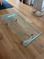 Prachtige salontafel van het merk Fiam Italia., Ophalen, 100 tot 150 cm, 50 tot 100 cm, Glas