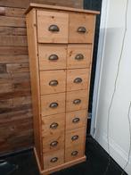 Ladekast massief grenen, Huis en Inrichting, Kasten | Ladekasten, Ophalen, 5 laden of meer, 50 tot 100 cm, Minder dan 100 cm