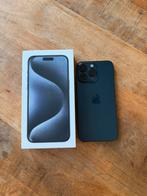 Iphone 15 Pro Max, Blue Titanium, 256GB, Telecommunicatie, Mobiele telefoons | Apple iPhone, Blauw, Zo goed als nieuw, Zonder simlock