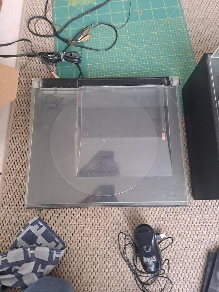 Sansui P-L35 – automatische platenspeler met lineaire arm, Audio, Tv en Foto, Platenspelers, Gebruikt, Platenspeler, Overige merken