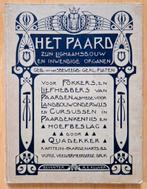 Het Paard Lichaamsbouw en Inwendige Organen 1916 Quadekker, Verzenden