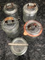 Oude Weckglazen, Ophalen, Gebruikt, Glas, Overige typen