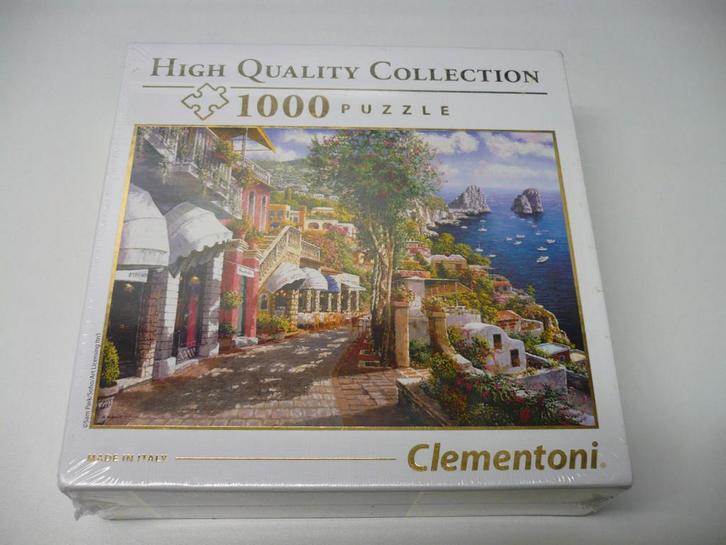 Clementoni puzzel High quality Collection 1000 stukjes NIEUW, Hobby en Vrije tijd, Denksport en Puzzels, Nieuw, Legpuzzel, 500 t/m 1500 stukjes