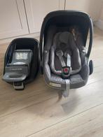 Maxi cosi Pebble plus met familyFix, Kinderen en Baby's, Autostoeltjes, Ophalen, Zo goed als nieuw, Isofix, 0 t/m 13 kg