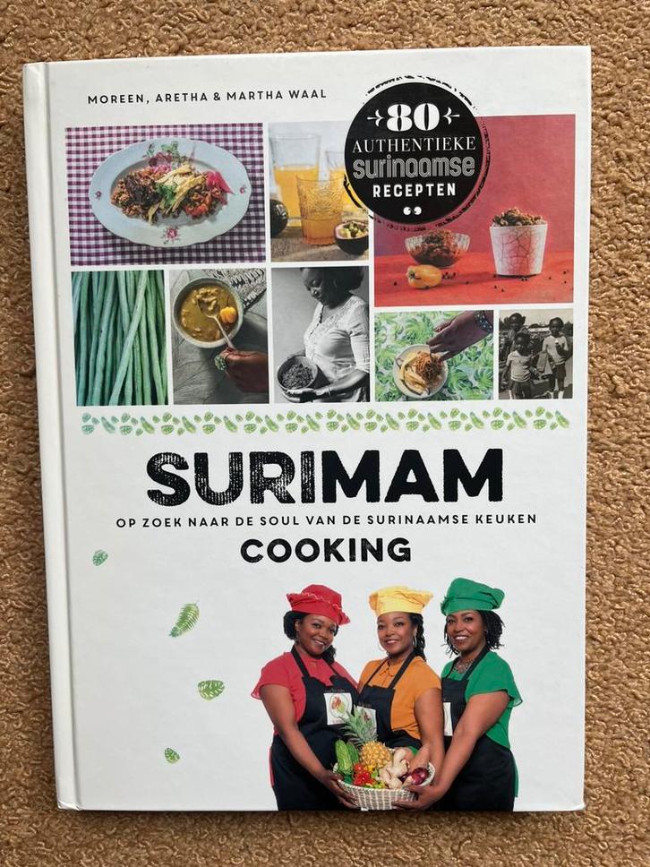 SuriMAM cooking op zoek naar de soul vd Surinaamse keuken, Boeken, Kookboeken, Zo goed als nieuw, Ophalen