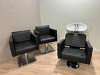 Kappersstoelen en wasunit, Huis en Inrichting, Stoelen, Ophalen