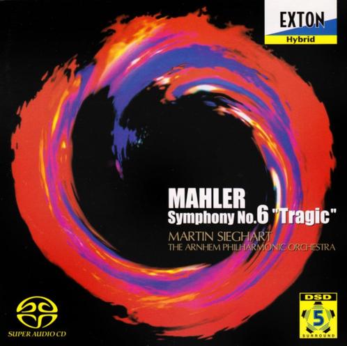 MAHLER Symphony no. 6 SIEGHART 2 - SACD EXTON, Cd's en Dvd's, Cd's | Klassiek, Zo goed als nieuw, Orkest of Ballet, Modernisme tot heden