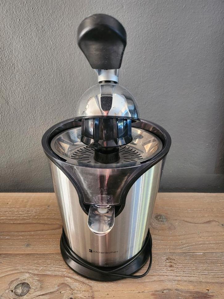KitchenBrothers Elektrische Citruspers, Witgoed en Apparatuur, Juicers, Zo goed als nieuw, Citruspers, Elektrisch, Ophalen of Verzenden