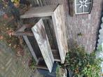 HOUTEN TAFEL VOOR IN DE TUIN, Tuin en Terras, Ophalen, Gebruikt, Hout