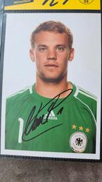 Foto originele handtekening Manuel Neuer Duitsland WK, Ophalen of Verzenden, Zo goed als nieuw, Buitenlandse clubs