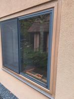 Aluminium kozijn met twee schuiframen, Doe-het-zelf en Verbouw, Kozijnen en Schuifpuien, Gebruikt, Raamkozijn, Aluminium, Ophalen