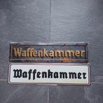 WO2 Duitse Waffenkammer Emaille Borden, Ophalen of Verzenden, Duitsland