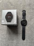 Garmin Fenix 7X Solar 51mm, Sieraden, Tassen en Uiterlijk, Sporthorloges, Ophalen of Verzenden, Zo goed als nieuw, Zwart, Android
