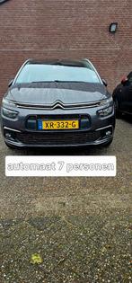 Citroën C4 Automaat1.2 spacetourer 130pk   2019 Grijs 7 p, 1374 kg, Stof, USB, 7 stoelen