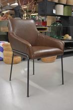 6x diverse luxe eetkamerstoel Jolly Jess Design armleuningen, Huis en Inrichting, Stoelen, Ophalen, Zo goed als nieuw, Metaal
