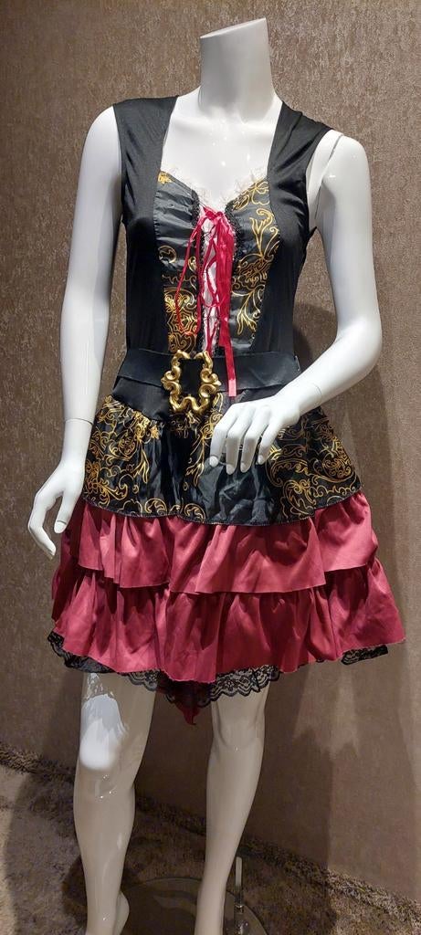 Piratenjurk, Kleding | Dames, Carnavalskleding en Feestkleding, Ophalen of Verzenden, Zo goed als nieuw, Carnaval