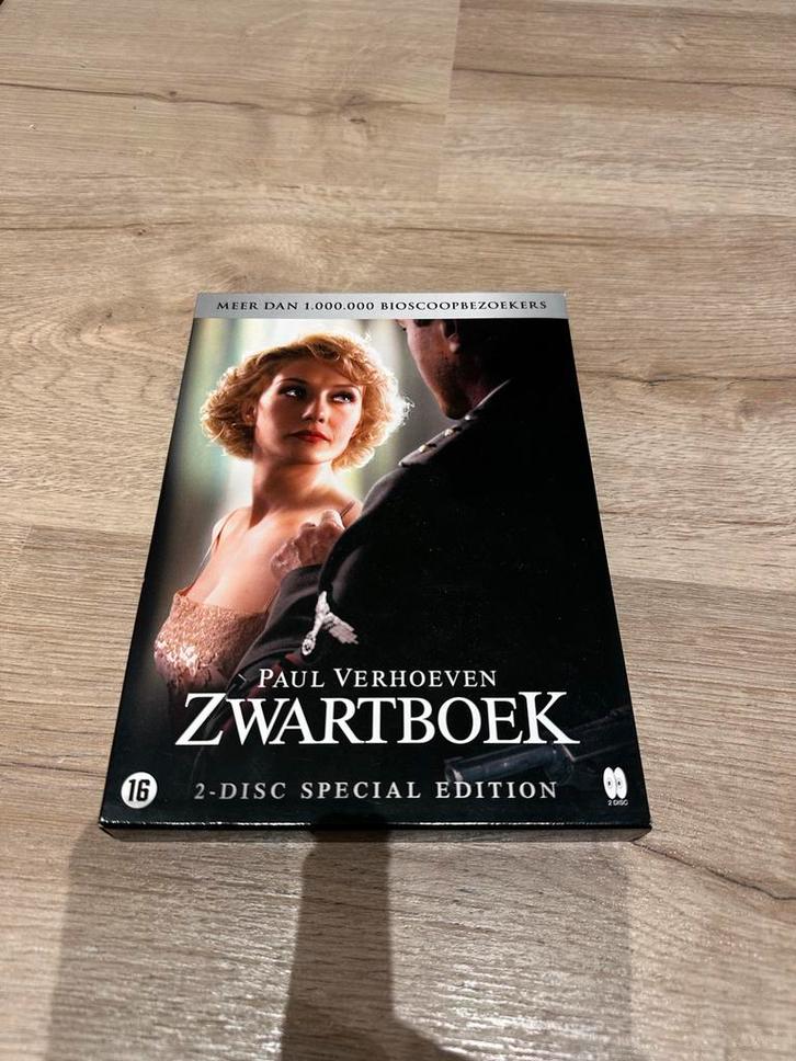 Zwartboek DVD - Paul Verhoeven, Cd's en Dvd's, Dvd's | Actie, Zo goed als nieuw, Oorlog, Boxset, Vanaf 16 jaar, Ophalen of Verzenden