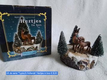 Kerstdorp Hertjes in bos "Typisch Hollands" beschikbaar voor biedingen
