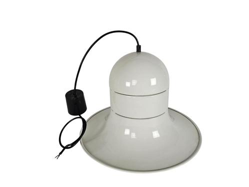 Boulanger S.A. -  Space Age - hanglamp - wit gelakt - Belgie, Huis en Inrichting, Lampen | Hanglampen, Zo goed als nieuw, Minder dan 50 cm
