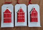 Kersthangers Hollandse Huisjes 3x - NIEUW in verpakking, Diversen, Kerst, Ophalen of Verzenden, Nieuw
