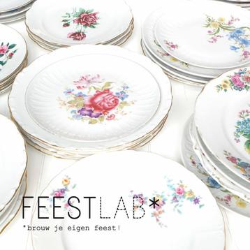 goedkoop antiek servies huren feesten tot wel 200 pers!  beschikbaar voor biedingen
