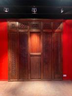 Antiek Chinees houtsnijwerk wandpaneel, Antiek en Kunst, Ophalen