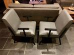 2 bijna nieuwe fauteuils, Grijs, Twee, Modern, Ophalen of Verzenden