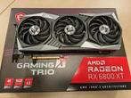 MSI Radeon RX 6800 XT Gaming X TRIO 16G, Computers en Software, Videokaarten, AMD, PCI-Express 4, Ophalen of Verzenden, Zo goed als nieuw