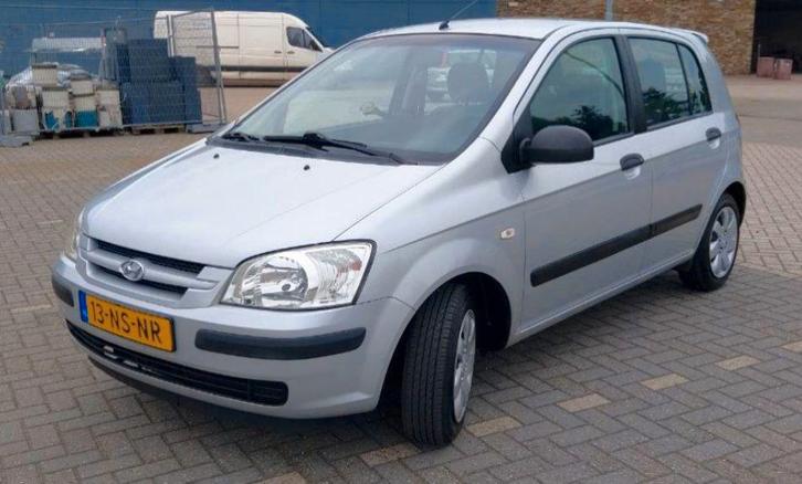 Hyundai Getz 1.1 I GL 5DRS 2004 Grijs, Auto's, Hyundai, Particulier, Getz, Benzine, B, Hatchback, Handgeschakeld, Origineel Nederlands