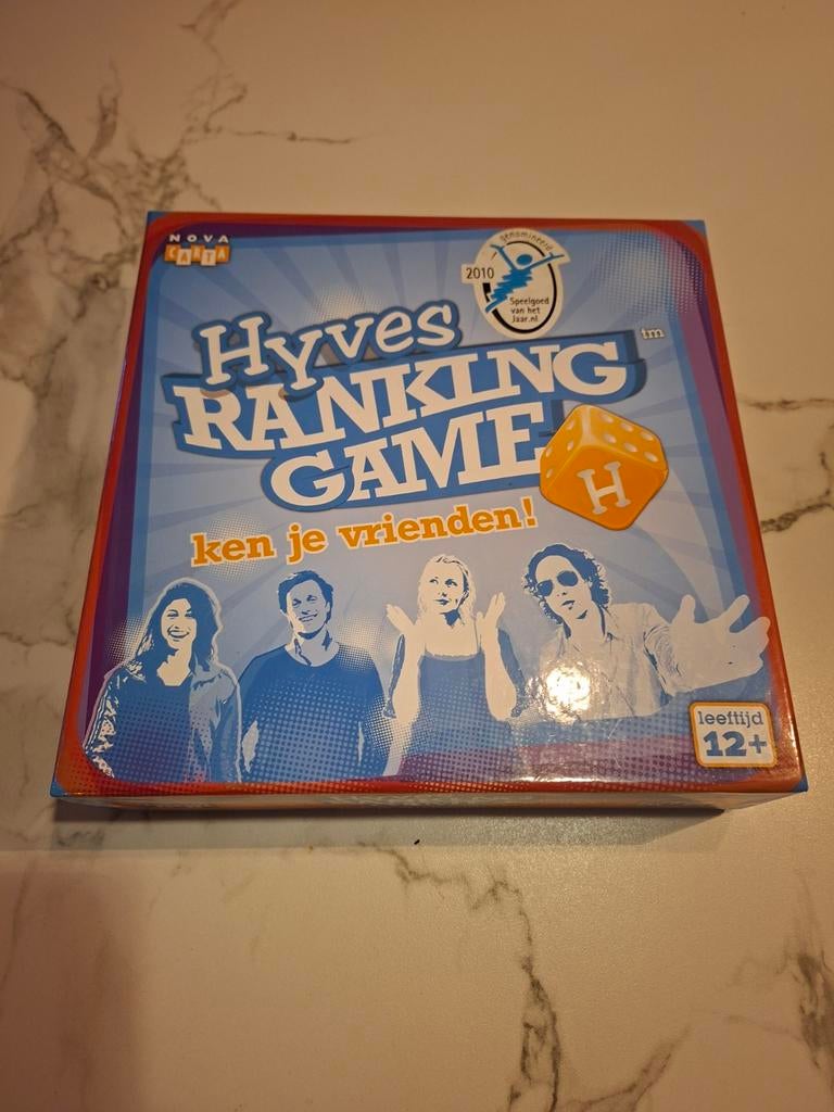 Hyves Ranking Game - Ken je vrienden!, Hobby en Vrije tijd, Gezelschapsspellen | Bordspellen, Vijf spelers of meer, Ophalen, Gebruikt