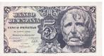 Spanje 5 Pesetas 1947 (UNC) - Zeldzaam biljet, Verzenden, Euro's, Los biljet