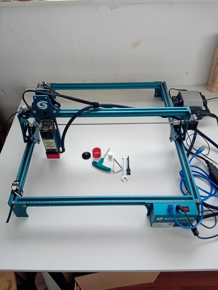 Laser graveermachine Sculpfun s9 5,5W, Hobby en Vrije tijd, Overige Hobby en Vrije tijd, Zo goed als nieuw, Ophalen