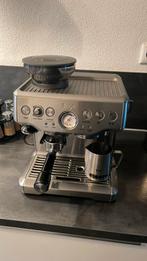 Sage Barista Express stainless steel espresso machine, Witgoed en Apparatuur, Koffiezetapparaten, Ophalen, Gebruikt, Espresso apparaat