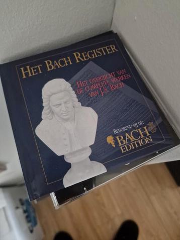 "Het Bach Register "Bach Edition collectie 160cds 