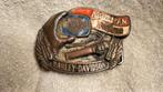 Harley Davidson Gesp met Leren Riem, Ophalen of Verzenden