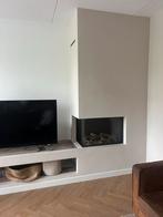 Faber Duet Gashaard / Gaskachel - Hoek Rechts, Huis en Inrichting, Haarden, Ophalen, Gebruikt, Inbouwhaard, Gashaard