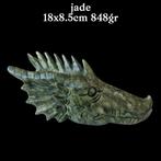 jade draak xl 18.5cm edelstenen en mineralen, Ophalen of Verzenden, Mineraal