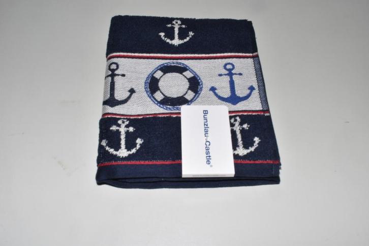 Keukendoeken Maritiem Bunzlau Castle, Huis en Inrichting, Keuken | Textiel, Nieuw, Overige typen, Blauw, Ophalen of Verzenden