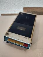 Sony cassette recorder + leren hoes, Audio, Tv en Foto, Cassettedecks, Ophalen of Verzenden, Sony