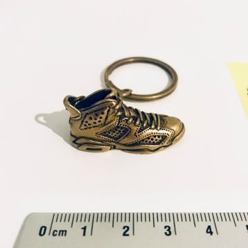 Air Jordan 6 basketbal 3D sneaker vintage look sleutelhanger beschikbaar voor biedingen