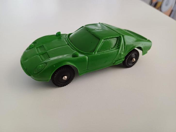 STELCO GERMANY VINYL LAMBORGHINI MIURA vintage Vinyl, Hobby en Vrije tijd, Modelauto's | 1:43, Gebruikt, Auto, Overige merken