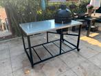 Bastard kamado inclusief metalen frame, Tuin en Terras, Ophalen
