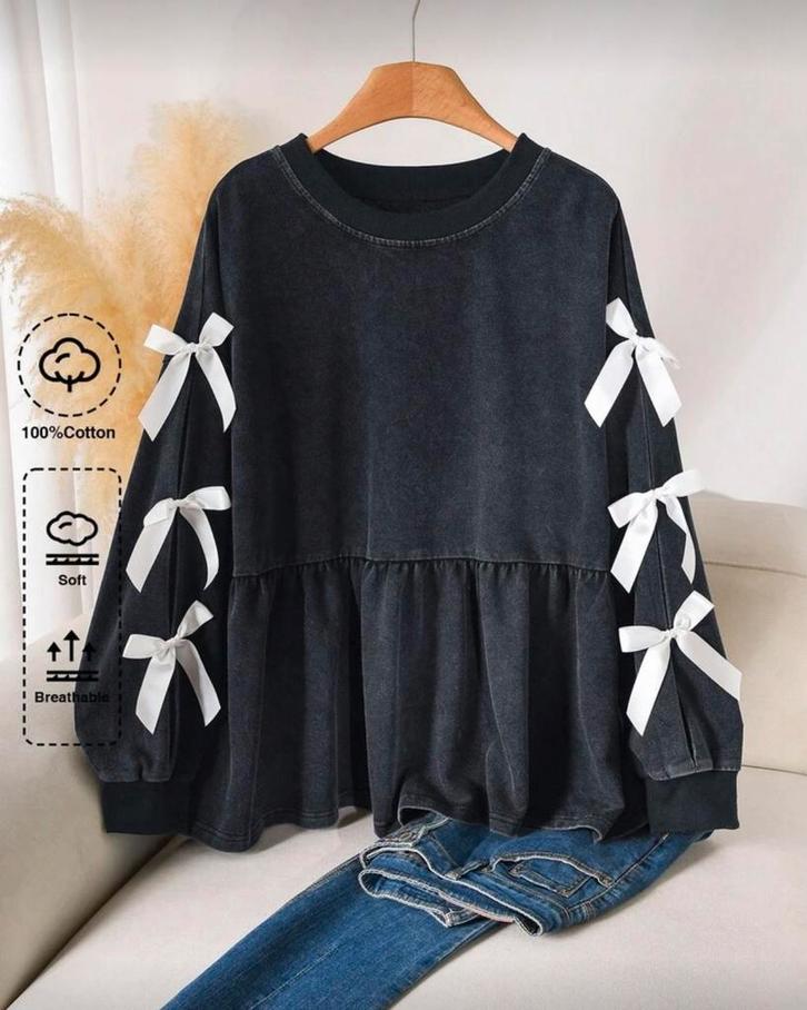 Top Nora Grijs-1  (44-52), Kleding | Dames, Grote Maten, Nieuw, Shirt of Top, Grijs, Verzenden