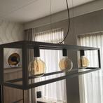 Industriele hanglamp, Huis en Inrichting, Lampen | Hanglampen, Ophalen, Zo goed als nieuw