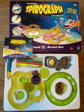 Spirograaf Optical 3D Artist Set beschikbaar voor biedingen