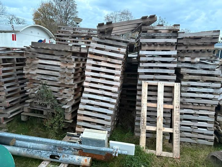 Houten Pallets - Diverse Maten, Doe-het-zelf en Verbouw, Hout en Planken, Gebruikt, Pallet, Vuren, Minder dan 200 cm, 25 tot 50 mm