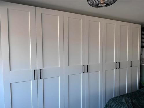 IKEA PAX kasten – wit – 3,5 meter breed, Huis en Inrichting, Kasten | Kledingkasten, Zo goed als nieuw, 200 cm of meer, 200 cm of meer
