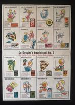 De Gruyter, snoepje vd week, kartonnen kwartetspel nr. 2, Ophalen of Verzenden, Zo goed als nieuw, Overige typen