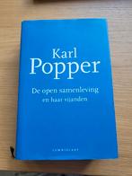 Karl Popper - De open samenleving en haar vijanden, Ophalen of Verzenden, Gelezen